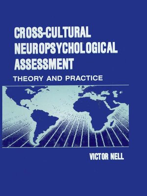 cover image of Cross-Cultural Neuropsychological Assessment